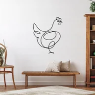 Obrazy i zdjęcia na płótnie - DEKORACJA ścienna Obraz wzór KURA - miniaturka - grafika 1