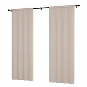 Zasłony - Zasłona gotowa gładka 145x160 Zasłony matowe zasłonki gotowe salon wybór - miniaturka - grafika 1