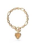 Bransoletki - Guess Bransoletka JUBB0459 9JW Złoty - miniaturka - grafika 1