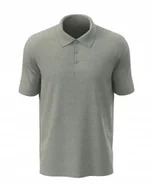 Koszulki męskie - Koszulka męska polo T-shirt bawełniany Stedman Lux ST9060 Grey Heather S - miniaturka - grafika 1