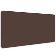 Podkładki na biurko - Ochronna mata podkładka na biurko brązowa 100x50 cm, Dywanomat - miniaturka - grafika 1