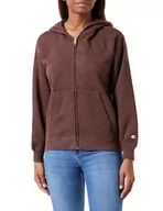 Bluzy damskie - Champion Damska bluza z kapturem, Brązowy melanż, XL - miniaturka - grafika 1