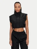 Kamizelki damskie - adidas Bezrękawnik City Escape IT1453 Czarny Loose Fit - miniaturka - grafika 1