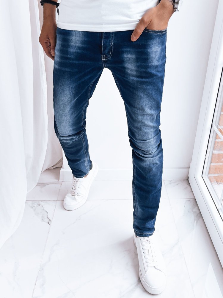 Spodnie męskie jeansowe niebieskie Dstreet UX3990-29