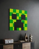 Klocki - Minecraft Klocki Creeper Obraz - miniaturka - grafika 1