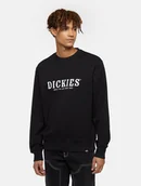 Bluzy męskie - felpa uomo dickies script sweatshirt - dk0a85sv blk1 - Dickies - miniaturka - grafika 1
