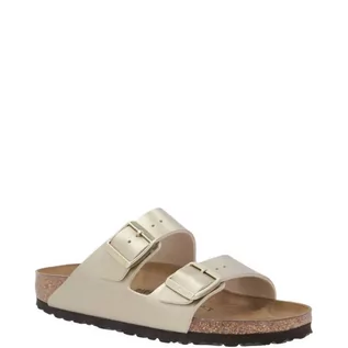 Klapki i japonki damskie - Birkenstock Klapki Arizona BF | z dodatkiem skóry - grafika 1