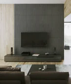 Elewacje - 135x38 cm VT - PB41 (CL01 ceglasty) LAMEL - Panel dekor 3D beton architektoniczny - miniaturka - grafika 1