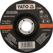Materiały ścierne - Yato Tarcza do szlifowania stali nierdzewnej 125x6,8x22 mm YT-5947 - miniaturka - grafika 1