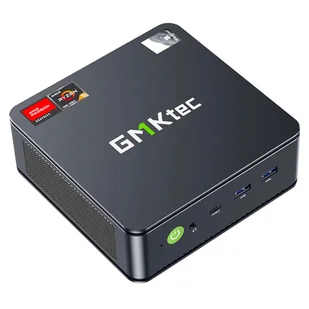 Mini PC GMKtec M6, AMD Ryzen 5 6600H 6 rdzeni maks. 4,5GHz, 32GB DDR5 RAM 1TB SSD, WiFi 6E Bluetooth 5.2 - Mini PC - miniaturka - grafika 1