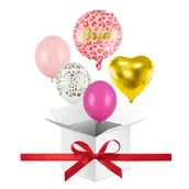 Wieczór panieński i kawalerski - Balony z HELEM na Wieczór Panieński 'Wild Bride' + Pudełko prezentowe 50x50x50cm + karteczka z Twoimi życzeniami - miniaturka - grafika 1