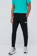 Spodnie męskie - adidas Performance spodnie treningowe Tiro 23 League kolor czarny z aplikacją - miniaturka - grafika 1