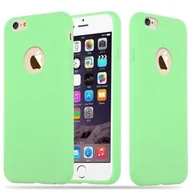 Etui i futerały do telefonów - Pokrowiec Do Apple iPhone 6 / 6S Etui w CANDY PASTELOWY ZIELONY TPU Silikon Obudowa Case Cover Ochronny Plecki Cadorabo - miniaturka - grafika 1