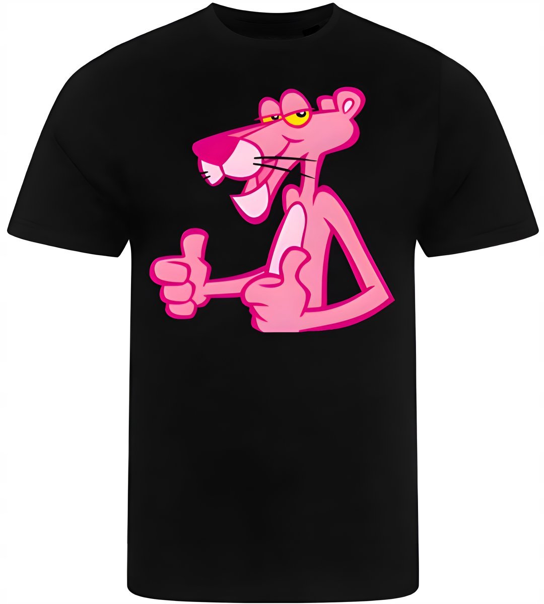 Koszulka Męska Nadruk Różowa Pantera Pink Panther Prezent Premium L