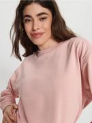 Bluzy damskie - Sinsay - Bluza ze ściągaczami - różowy - miniaturka - grafika 1