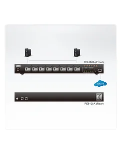 Aten 10A Total current Metered, 8 Outlet SW (PE6108G-AX-G) - Przełączniki KVM - miniaturka - grafika 4