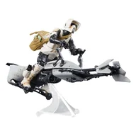 Figurki dla dzieci - Pojazd z figurkami Star Wars The Mandalorian Vintage Collection - Speeder Bike w/Scout Trooper & Grogu - miniaturka - grafika 1