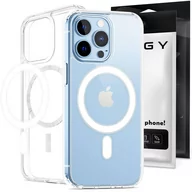 Etui i futerały do telefonów - Alogy Etui do MagSafe Ultra Slim do Qi do Apple iPhone 13 Pro Max Przezroczyste 11439X10 - miniaturka - grafika 1