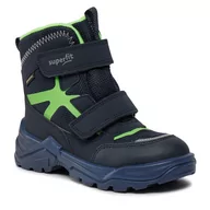 Buty dla chłopców - Śniegowce Superfit GORE-TEX 1-002022-8000 S Blue/Lightgreen - miniaturka - grafika 1
