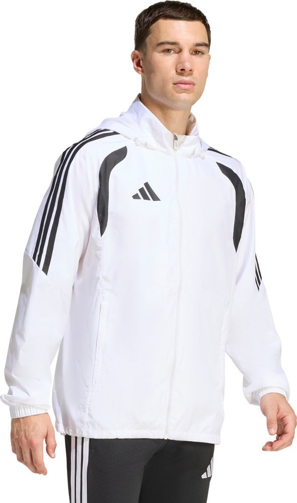 Kurtka męska Adidas Kurtka męska adidas Tiro 26 League Windbreaker biała JY9734 L