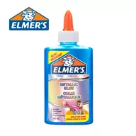 Przybory szkolne - Elmers Elmers metaliczny klej PVA zmywalny niebieski 147ml, 2109503 kl 0361054 - miniaturka - grafika 1
