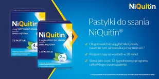 GlaxoSmithKline NiQuitin 4mg 72 szt. - Rzucanie palenia - miniaturka - grafika 3