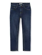 Spodnie i spodenki dla dziewczynek - Mexx Jeansy dziewczęce o kroju slim fit, Mid Wash, 92 cm - miniaturka - grafika 1
