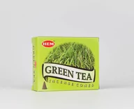 Kadzidła i dodatki - Hem ZIELONA HERBATA / GREEN TEA - kadzidełka stożkowe _st_GreenTea - miniaturka - grafika 1