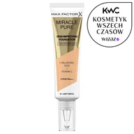 Podkłady do twarzy - Max Factor Miracle Pure Skin-Improving Foundation SPF30 podkład 30 ml dla kobiet 32 Light Beige - miniaturka - grafika 1