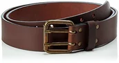 Paski - Pinewood uniseks skórzany pasek, brązowy, 115 cm 9097-205 - miniaturka - grafika 1