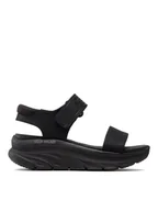 Sandały damskie - Skechers Sandały New Block 119226/BBK Czarny - miniaturka - grafika 1