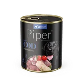 Mokra karma dla psów - DOLINA NOTECI Piper dla psa z dorszem i pomidorem 800g - miniaturka - grafika 1