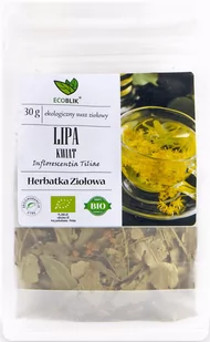 ECOBLIK Ecoblik Lipa kwiat EKO 30g B0E6-725E5 - Herbata - miniaturka - grafika 1