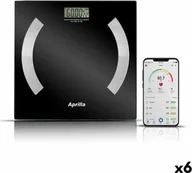 Termometry domowe - Aprilla Cyfrowa waga z Bluetooth Aprilla 6 Sztuk - miniaturka - grafika 1