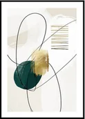 Obrazy i zdjęcia - Obraz Artbox Green Shape 50 x 70 cm 110 - miniaturka - grafika 1