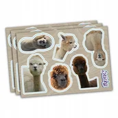 Scrapbooking - Naklejki ALPAKI wlepy wodoodporne na laptop, kubek MIX 7 sztuk - miniaturka - grafika 1