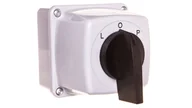 Wyłączniki światła i elektryczne - Elektromet Łącznik krzywkowy ŁUK 25-43E L-O-P w obudowie IP44 952542 - miniaturka - grafika 1
