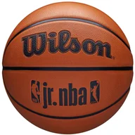 Koszykówka - Wilson NBA Jr DRV Fam Logo Ball WZ3013001XB, unisex, piłki do koszykówki, Pomarańczowe - miniaturka - grafika 1