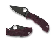 Noże - Nóż składany Spyderco Manbug Sprint Run Burgundy FRN, TiCN Micro-Melt PD#1 by Sal Glesser (MBBGBKP) - miniaturka - grafika 1