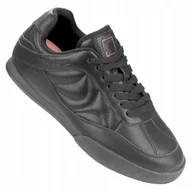 Sneakersy damskie - Buty sportowe damskie Daniel Lopez skórzane SNEAKERSY czarne SS2D4018 39 - miniaturka - grafika 1