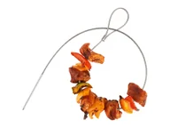 Akcesoria do grilla - GRILLMEISTER Zestaw szpikulców do grilla, stal nierdzewna (Elastyczny szpikulec) - miniaturka - grafika 1