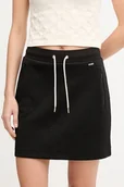 Spódnice - Guess spódnica PEONY kolor czarny mini prosta V5YD03 KBSL2 - miniaturka - grafika 1