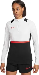 Nike Bluza damska Nike NK Df Academy 21 Drill Top biało-czarna CV2653 016 L - Bluzy damskie - miniaturka - grafika 1