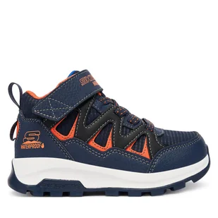 Trzewiki Skechers Storm Blazer 406377L NVOR Granatowy - Buty dla chłopców - miniaturka - grafika 1