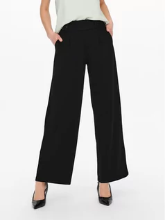 Spodnie damskie - JDY Spodnie materiałowe 15208430 Czarny Wide Leg - grafika 1