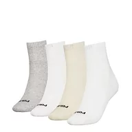 Skarpetki damskie - PUMA Damskie krótkie skarpety (4 sztuki), White Combo., 39-42 EU - miniaturka - grafika 1