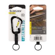 Breloki - Nite Ize - SlideLock Key Ring #3 - Czarny - CSLW3-01-R6 - miniaturka - grafika 1