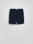 Spodenki męskie - Reserved - Szorty chino slim - granatowy - miniaturka - grafika 1