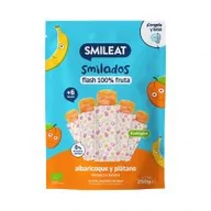 Przekąski dla dzieci - Smileat Lody owocowe do mrożenia o smaku moreli i banana Smilado po 6 miesiącu 5 x 50 g Bio - miniaturka - grafika 1