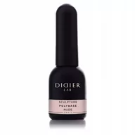 Lakiery hybrydowe - Didier Lab Lakier kauczukowy Polybase Light Nude French 10 ml - miniaturka - grafika 1